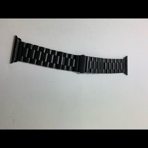 Apple Watch stainless steel black watch band 42 mm